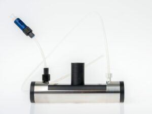 Chemical resistant flow-through tube