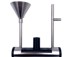 VariPol flow-through tube funnel